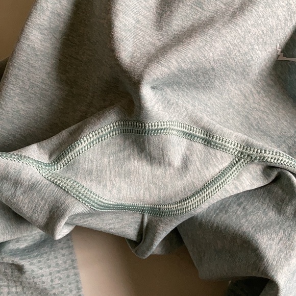 EUC Gymshark Vital Seamless Leggings Bra Set Size XS Light Green Marl Matching - Picture 8 of 16